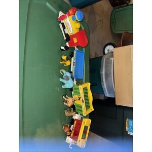 Vintage Fisher Price Circus Train Set #991